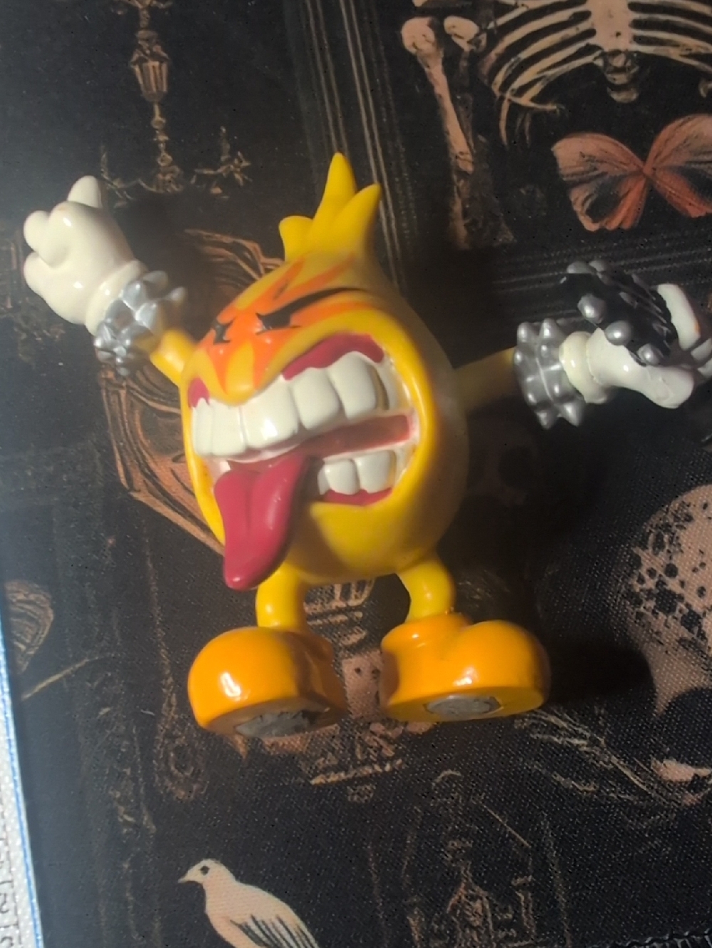 Yellow Angry Tongue Emoji Figure Kids Toy